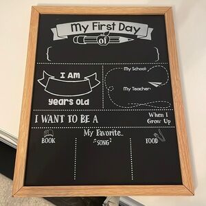 First Day Last Day Board